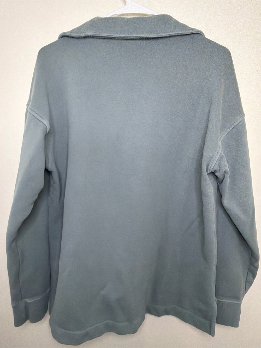Vineyard Vines Classic Cam V Neck Pullover Sweatshirt Blue Gray Women’s M - Picture 6 of 7